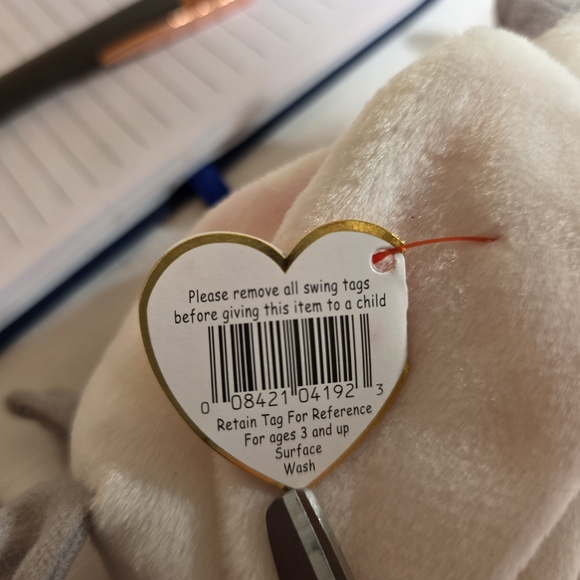 Vintage & w/ Errors! TY Beanie Baby "KuKu". (97/98) - Picture 8 of 10